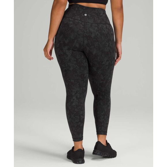NEW Lululemon Wunder Train HR Tight 25” Hideaway Camo HWYC 01853 SIZE 12 - Picture 2 of 4